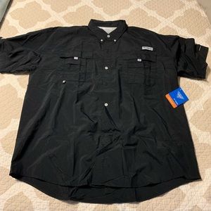 Columbia black pfg shirt